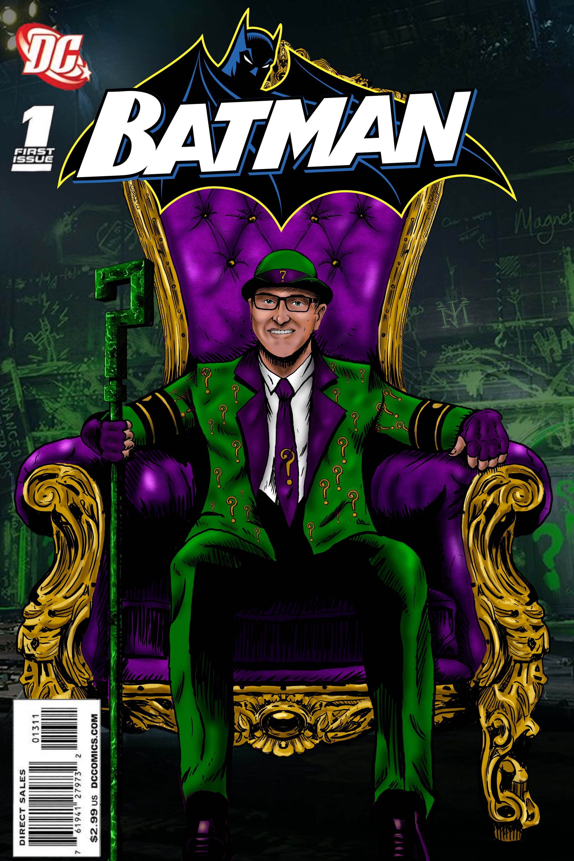 Joe Miller - Riddler - Cosplay Commission