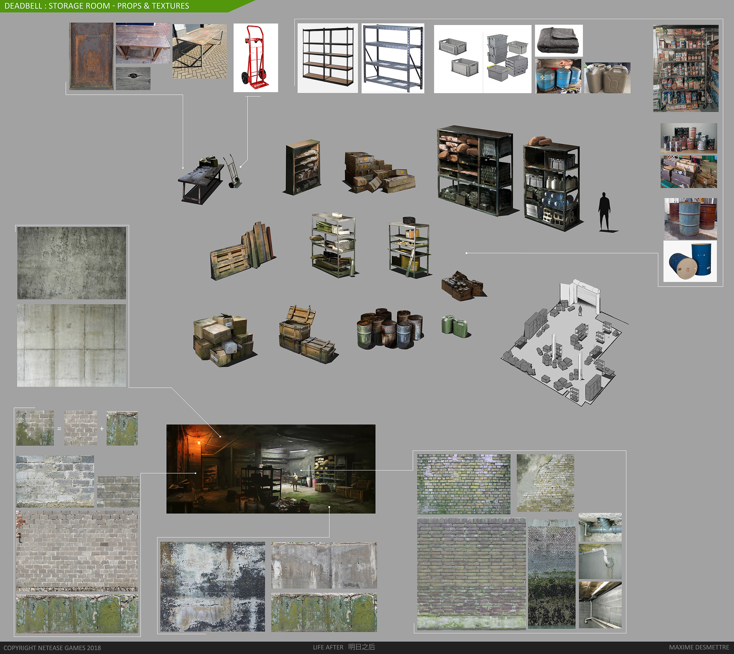 Storage Room - Props &amp; Textures
