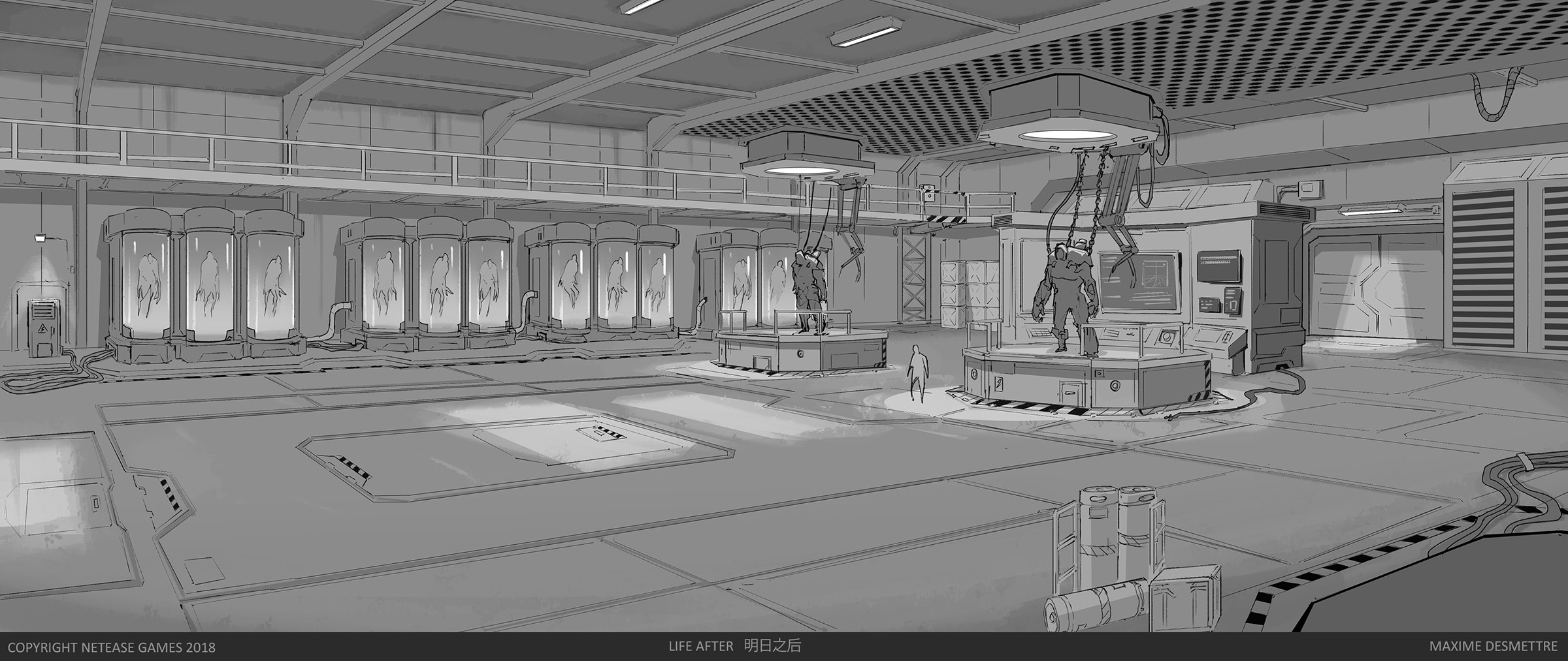 Boss Area - Sketch 