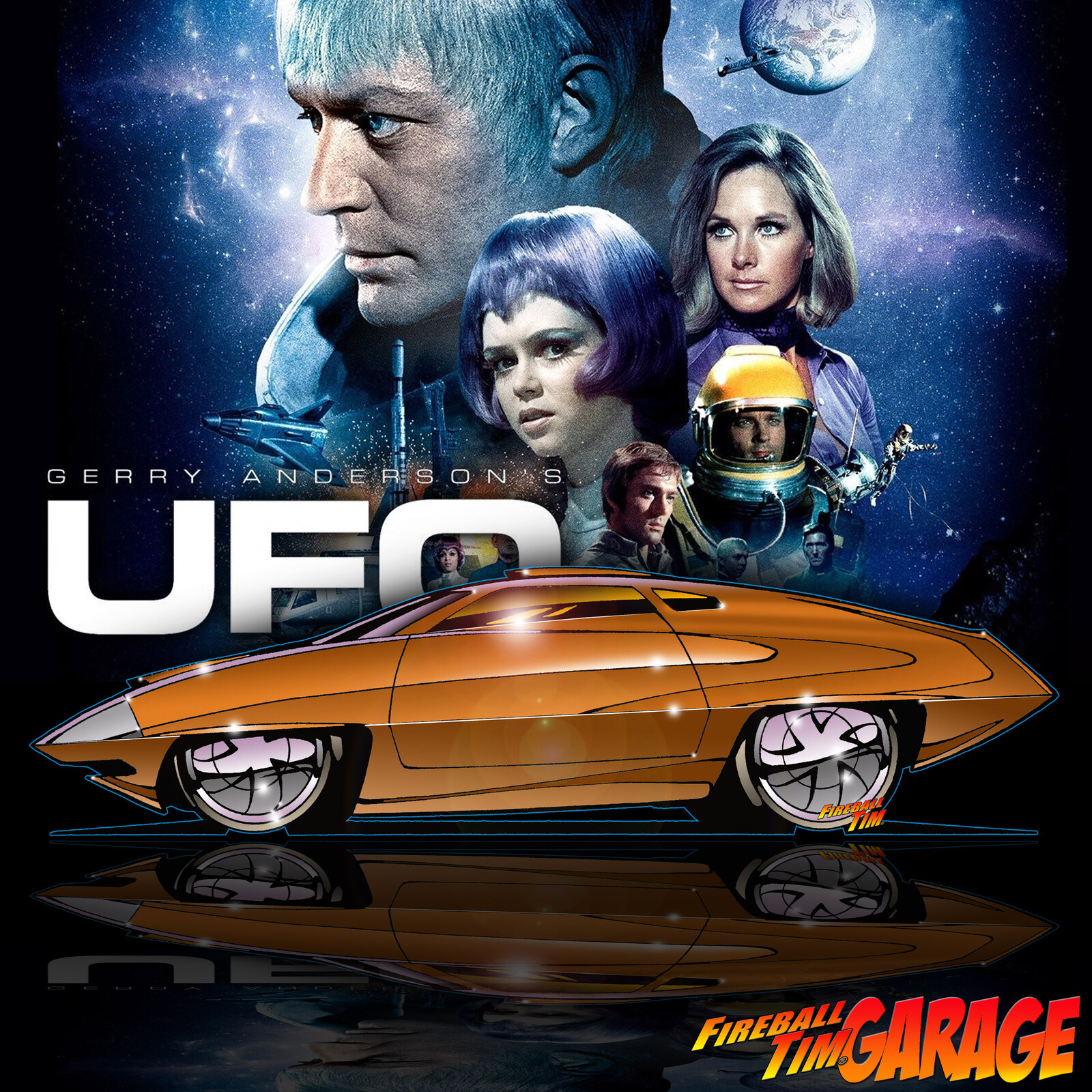 UFO Ed Straker Car by Fireball Tim