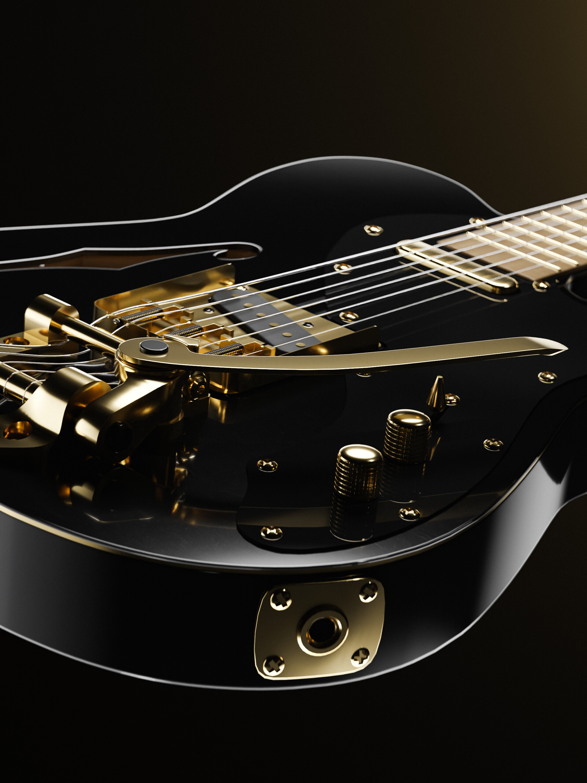 ArtStation - Thinline Telecaster Deluxe + Bigsby Bridge