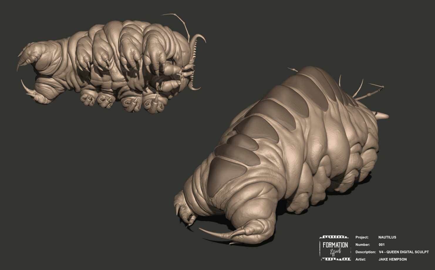 Underside and back view.