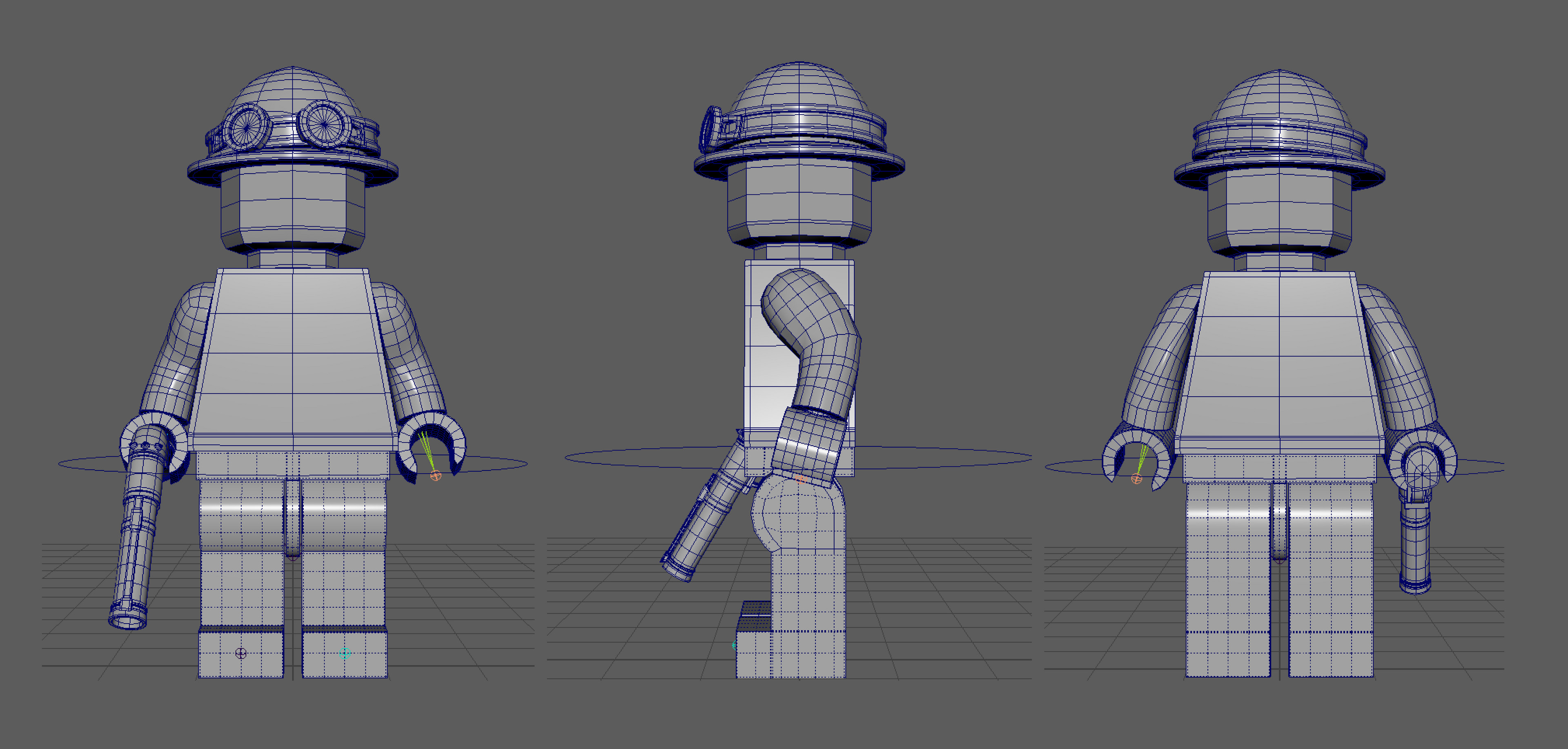 Isha - Character Wireframe
