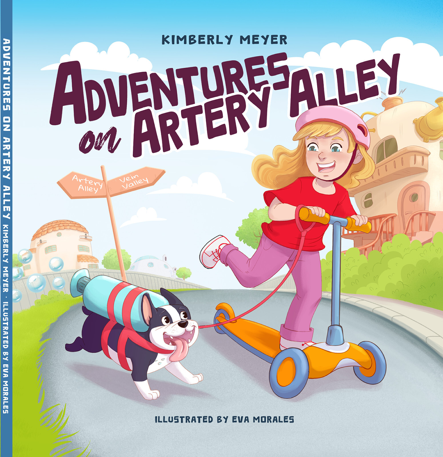 Adventures on Artery Alley by Kimberly Meyer
Author: Kimberly Meyer
Illustrator: Eva Morales
Publisher: ©Palmetto Publishing (2024)
Languaje: English
ISBN: 979-8822949201