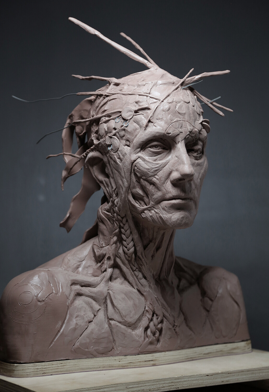 Senua's Saga- Hellblade 2 Illtauga Concept Sculpture