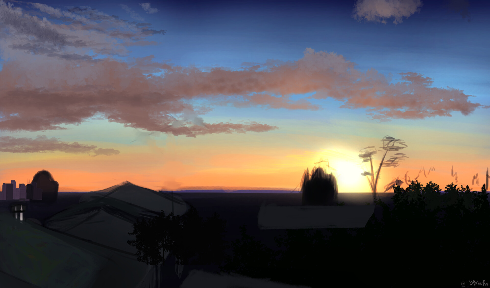 ArtStation - through my window
