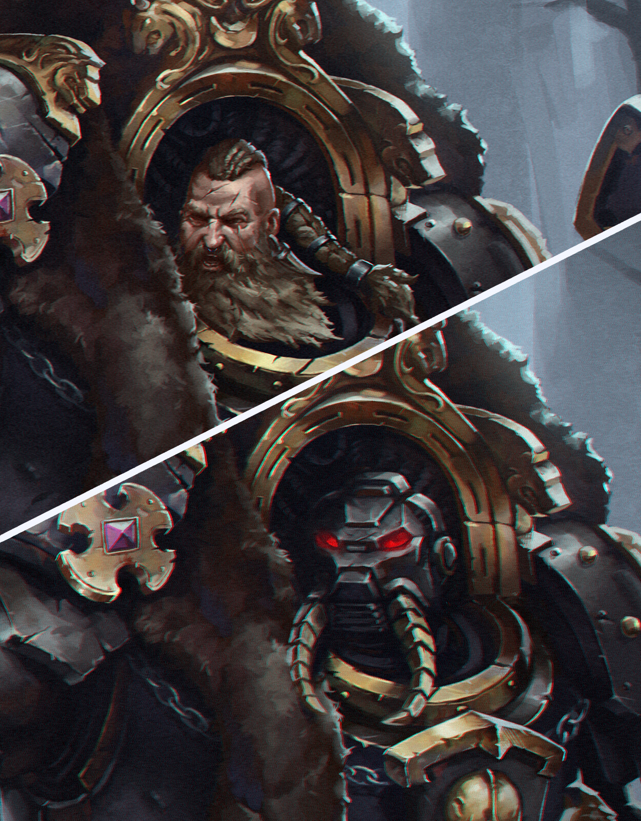 Vitaly Perevoshikov - Arjac Rockfist | Warhammer 40k