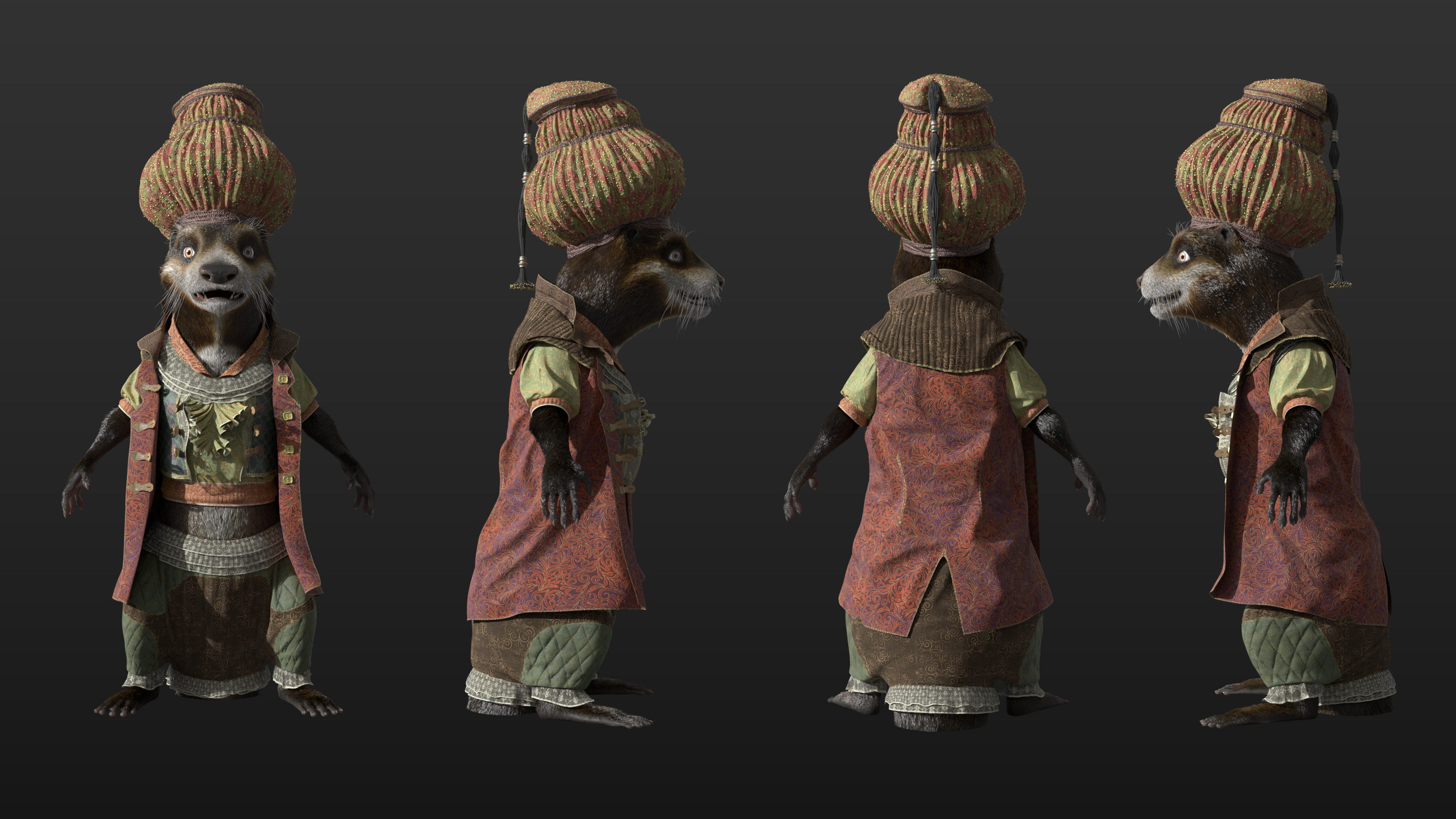 character A pose 