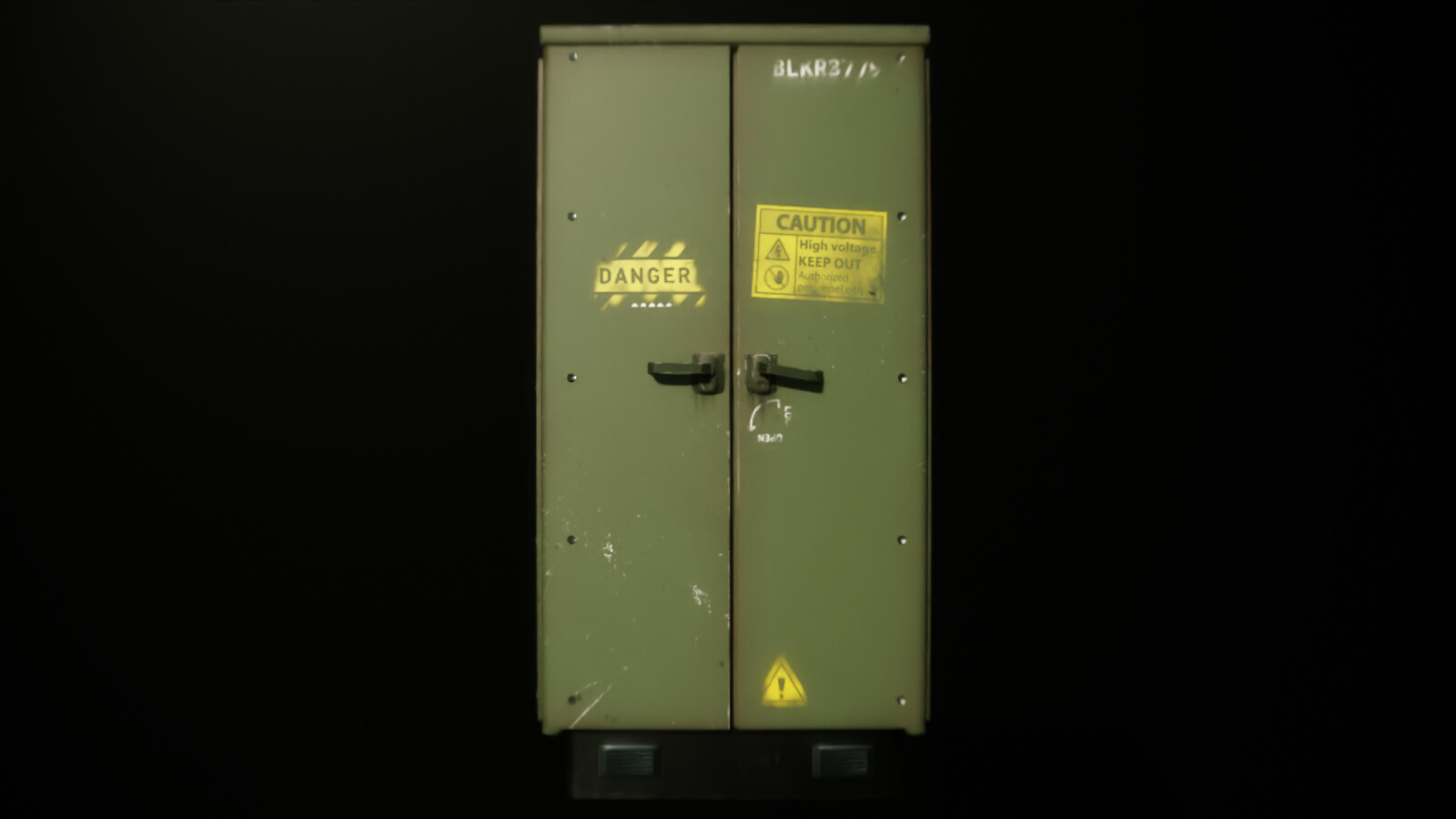 Utility Electricity Box | 4k | Realistic