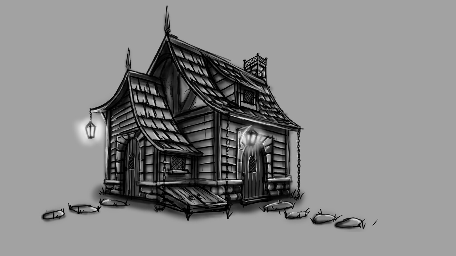 Spooky House Concept