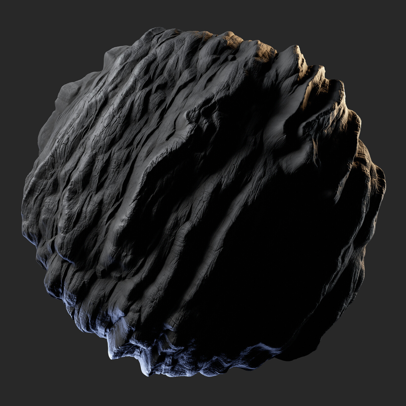 H118 Rock Cliff | PBR | 4K | Seamless | +SBSAR
