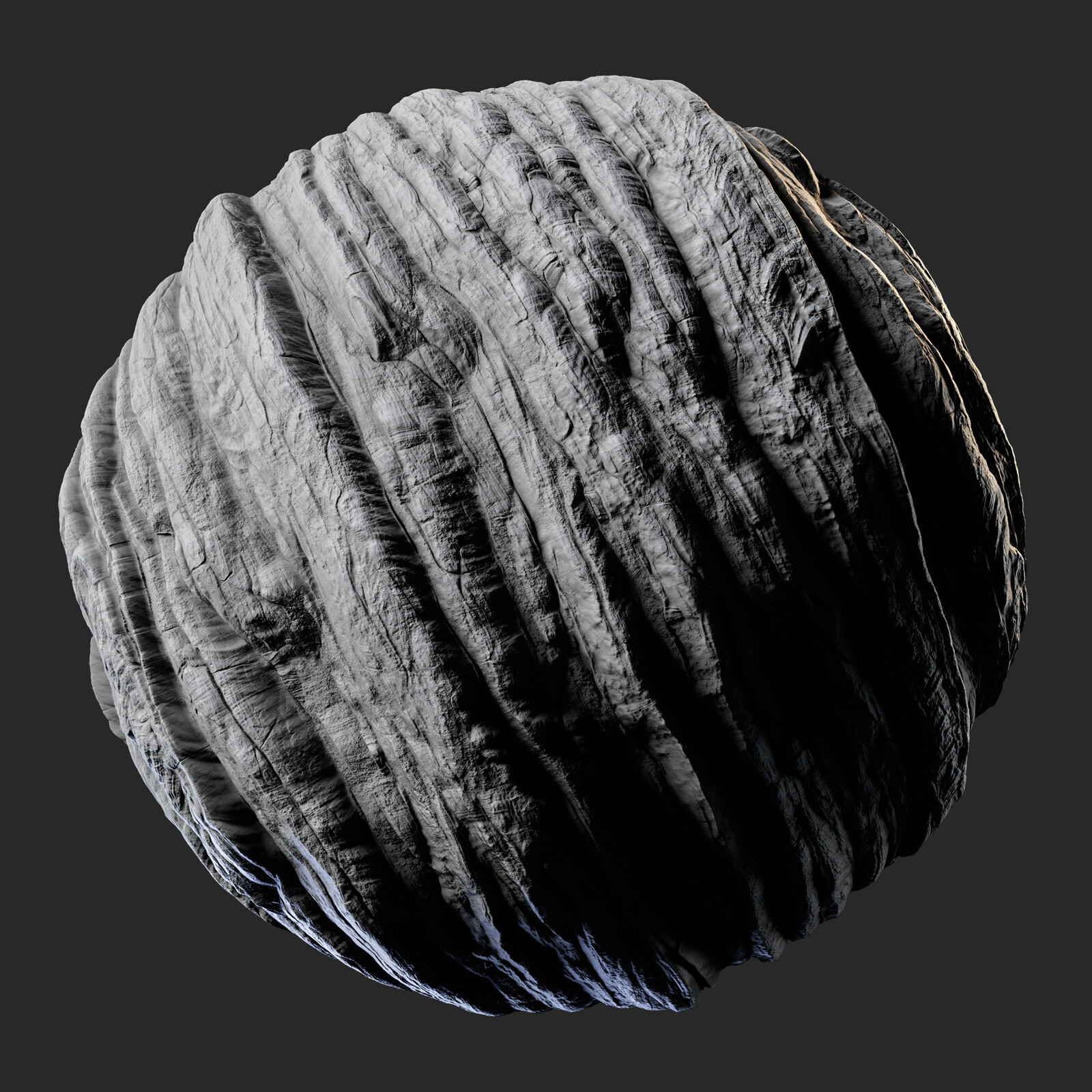 H119 Rock Cliff | PBR | 4K | Seamless | +SBSAR