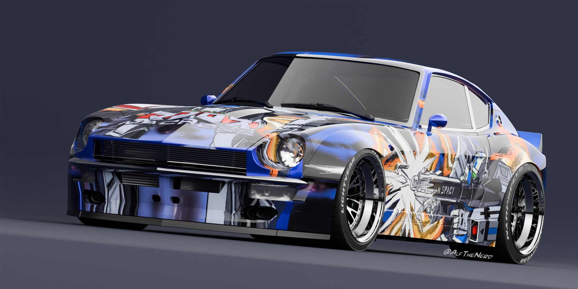 ArtStation - Macross Datsun 260z