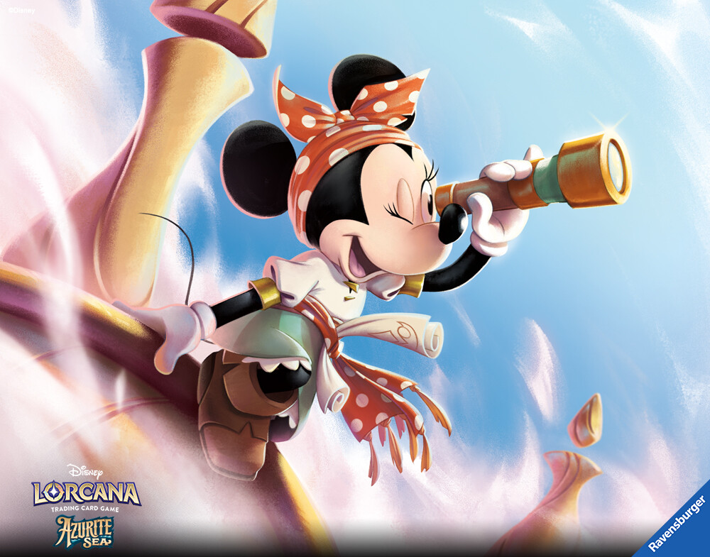 ArtStation - Disney LORCANA TCG - MINNIE MOUSE Pirate Lookout - SET 6  Azurite Sea