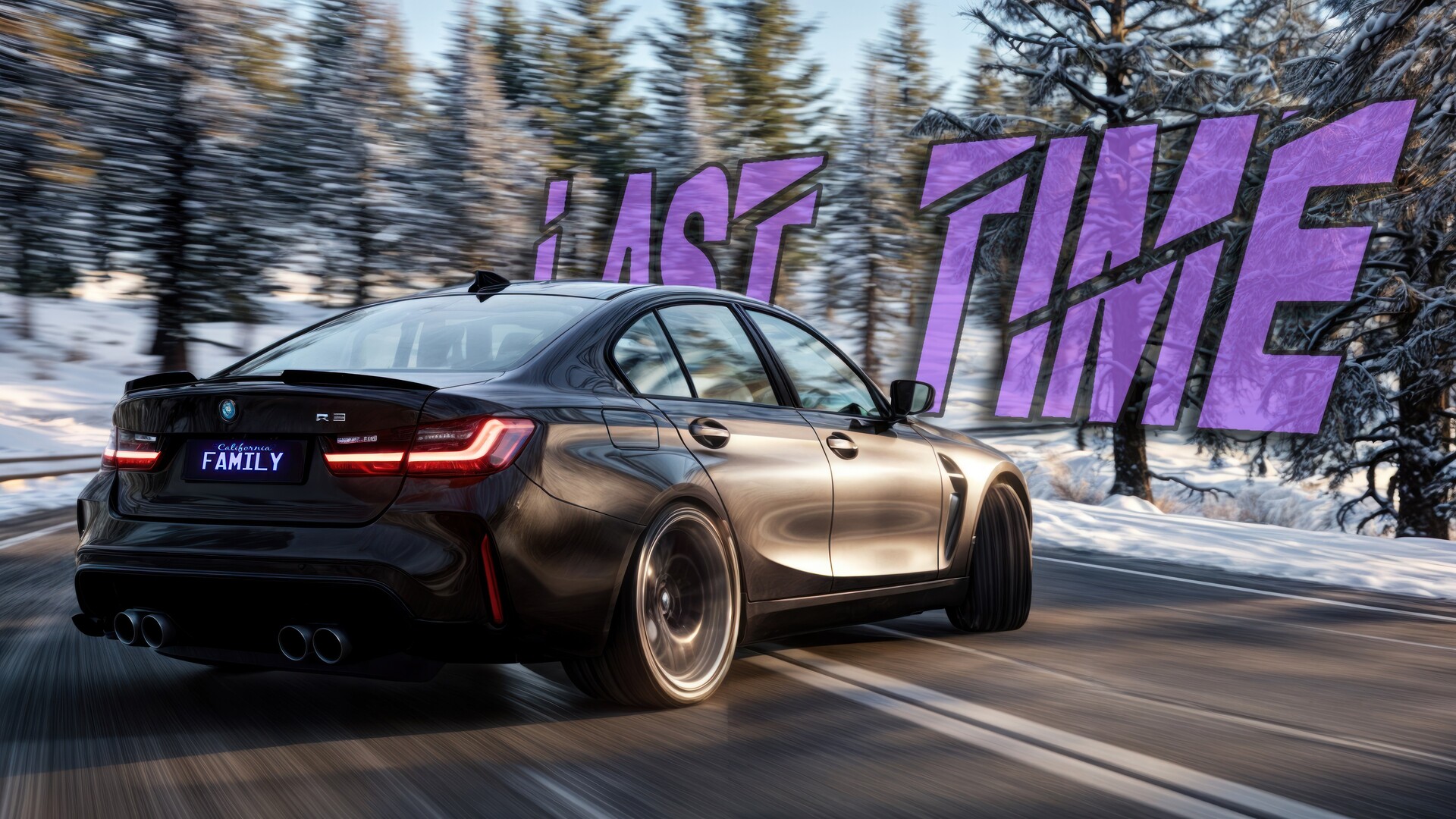 ArtStation - BMW M3 G80 Drift