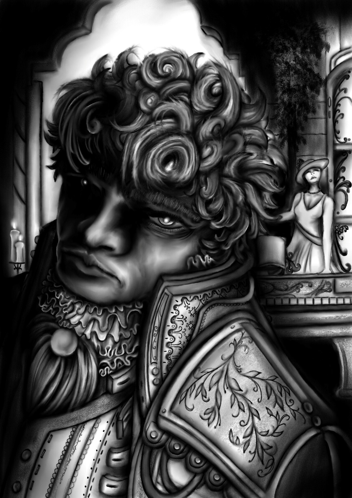 Digital charcoals / Character 2