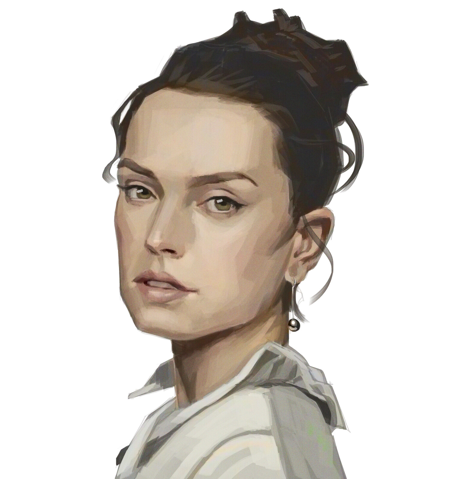 Daily Practice #57: Daisy Ridley + Timelapse Video