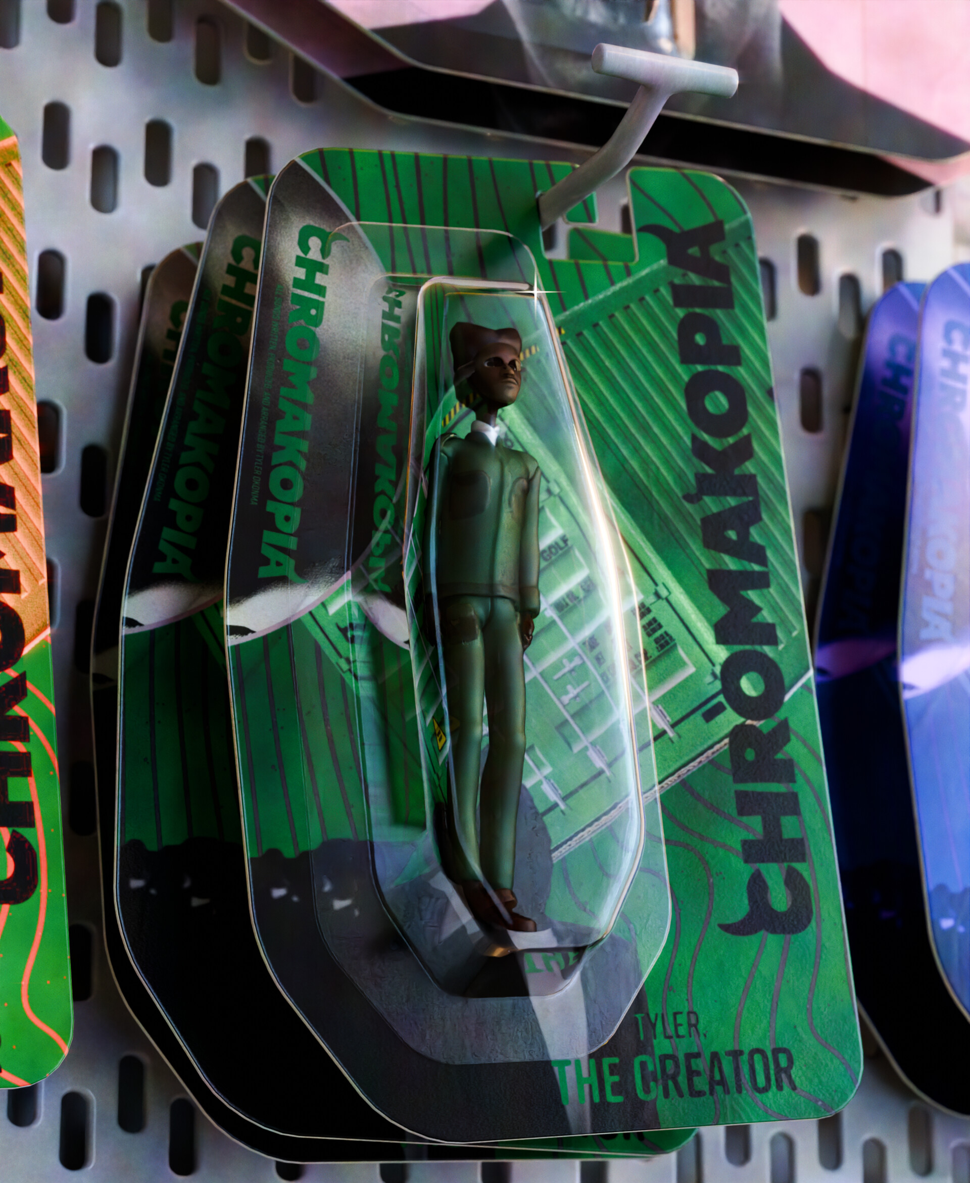 ArtStation - Tyler, the Creator - Chromakopia toy.