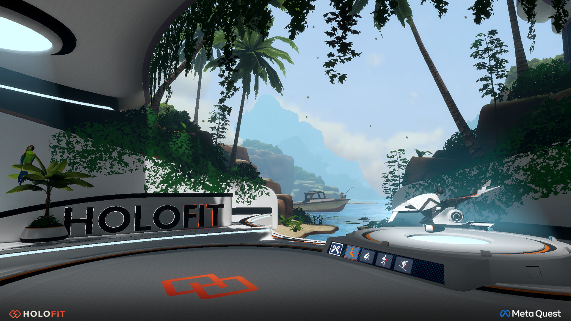 Oculus Quest Holodia Vr Meta Quest Exercise Vr Games Virtual