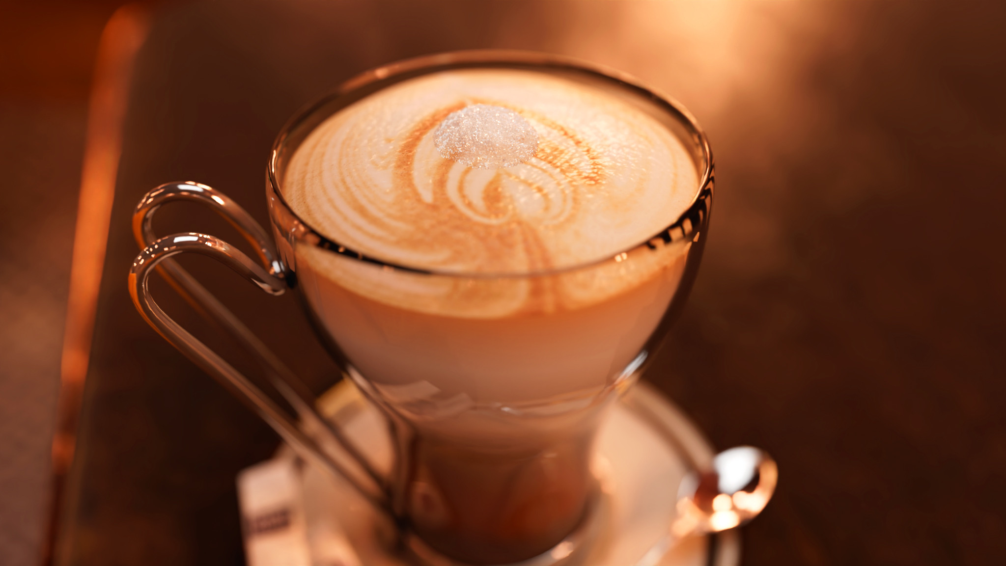 Cappuccino render in Arnold for Maya 2025