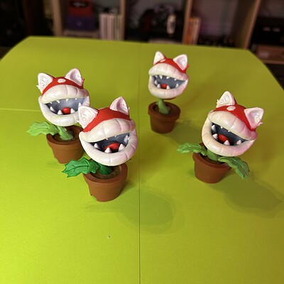 Piranha Plant prints