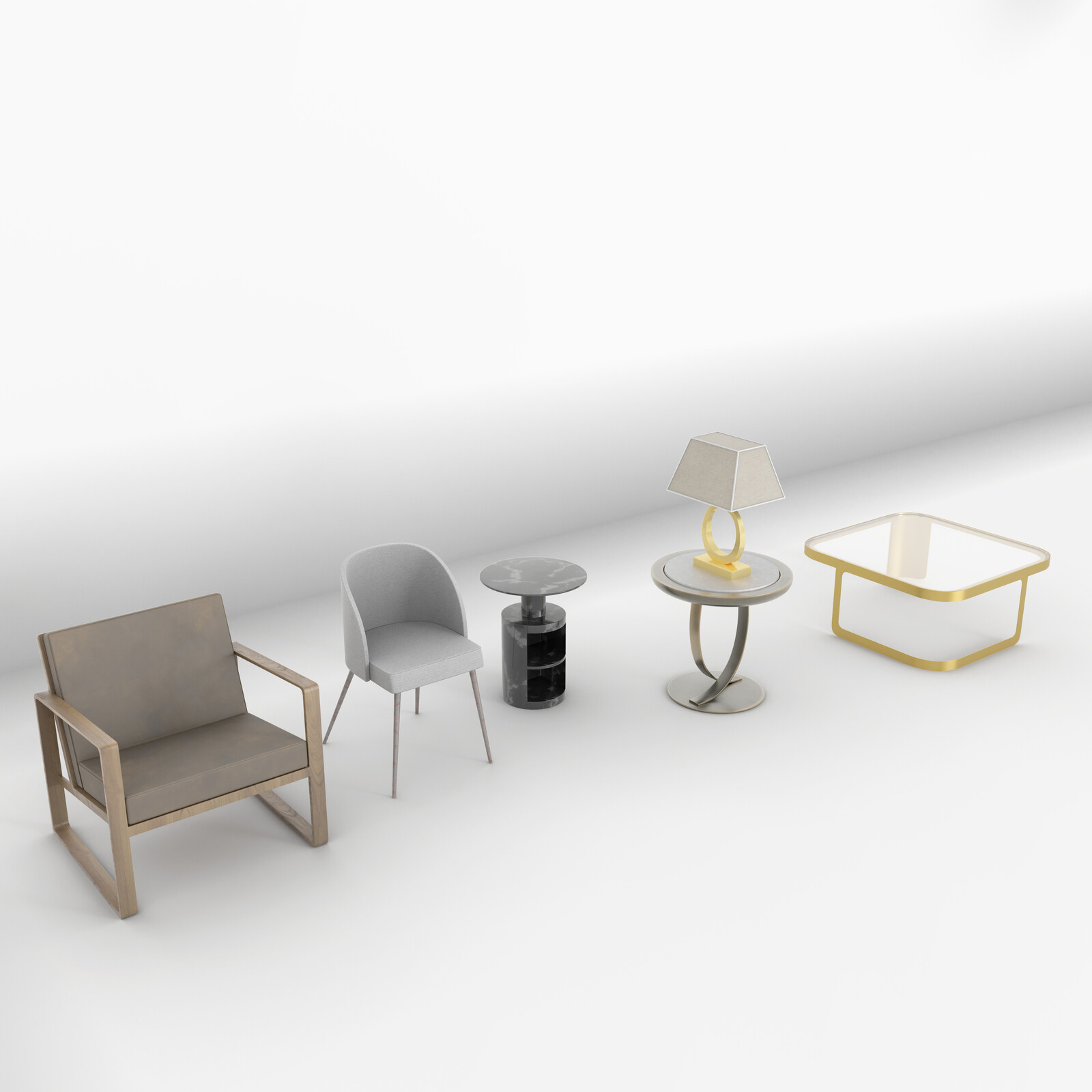 CHAIRS AND TABLES