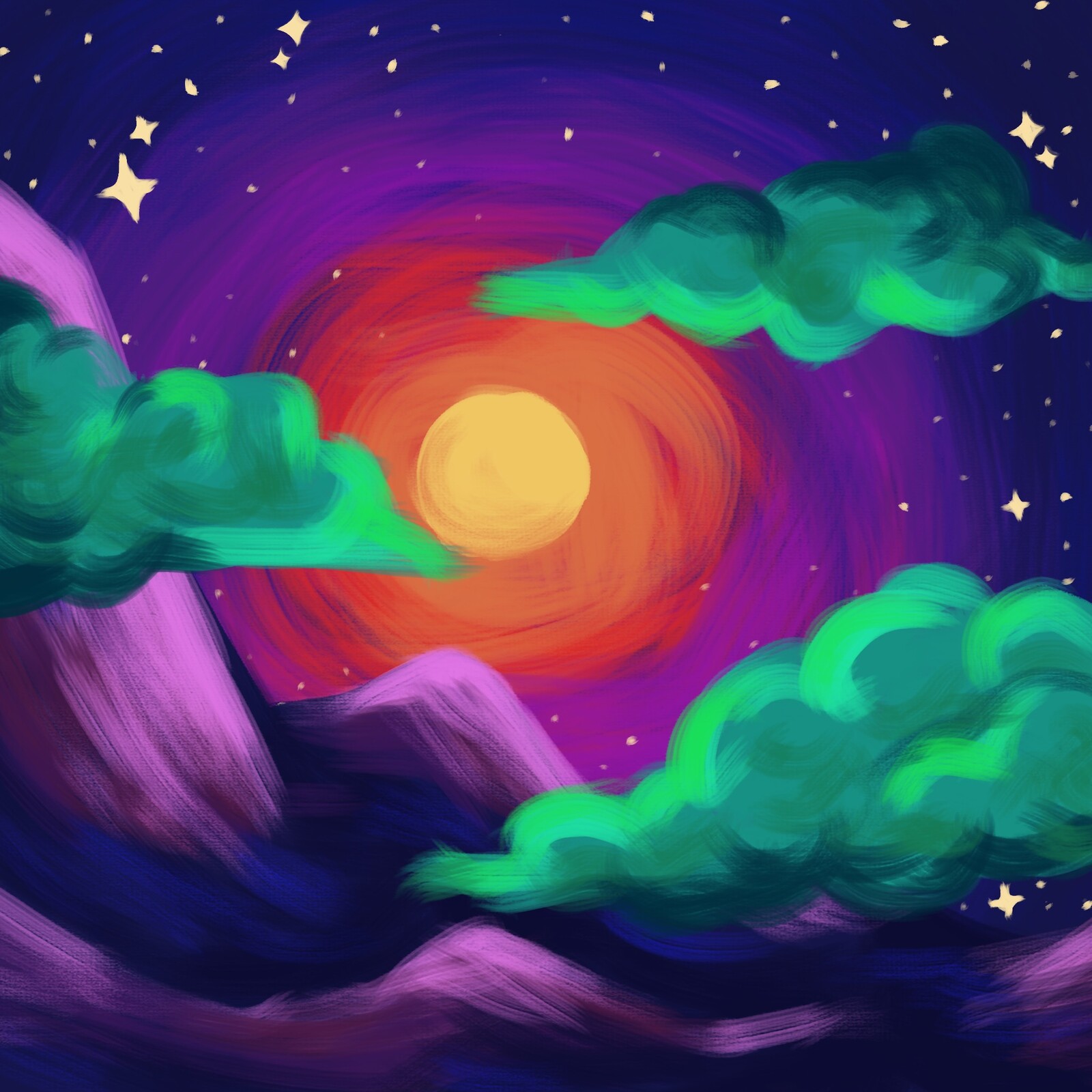 Mountain Sky