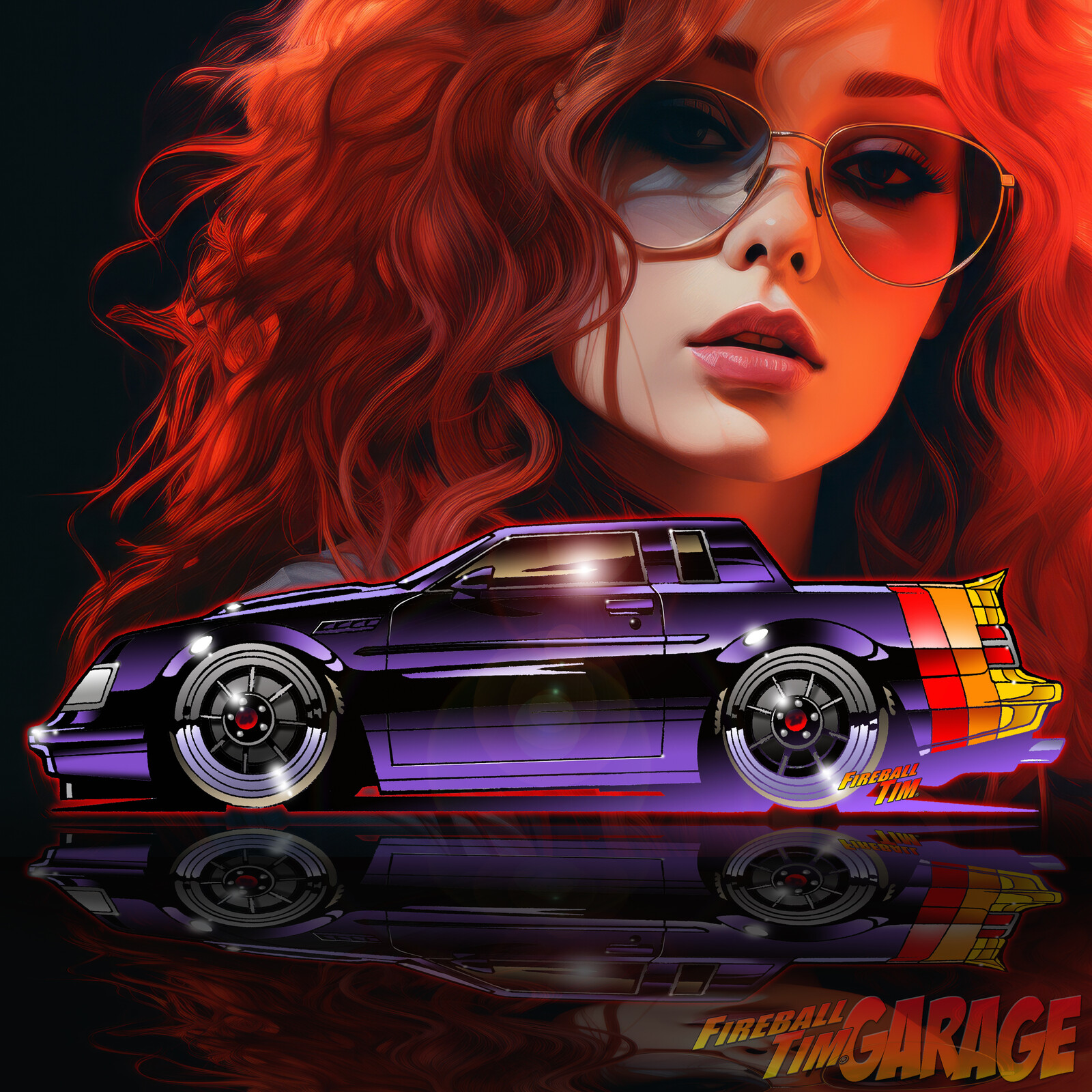 Buick Grand National Art by Fireball Tim