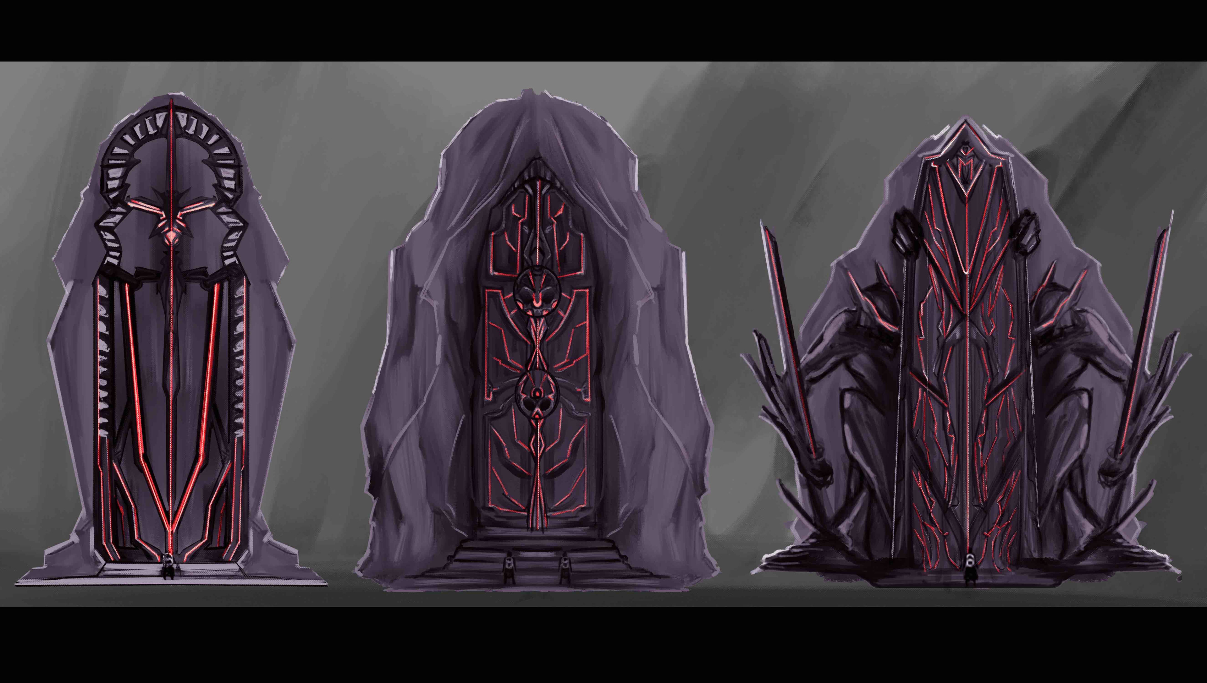 fantasy-style doors.