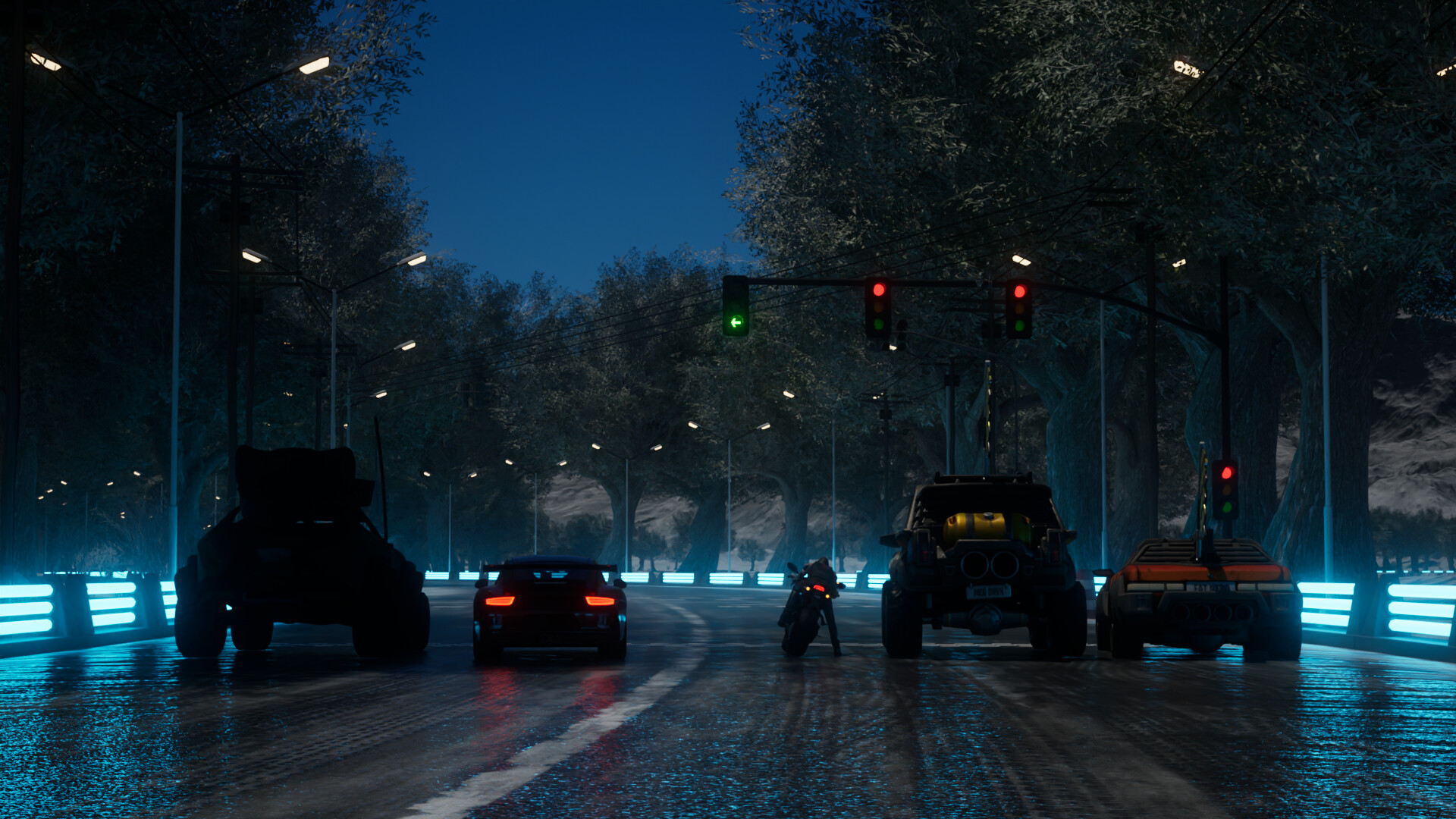 ArtStation - Ue5 Path Tracing Fortnite Speedway Racing Camera Cuts