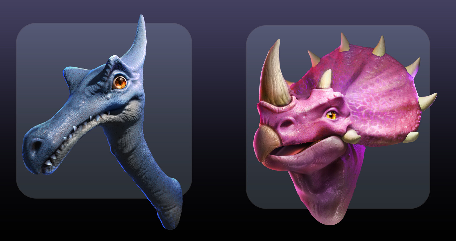 Minor dinosaurs concept