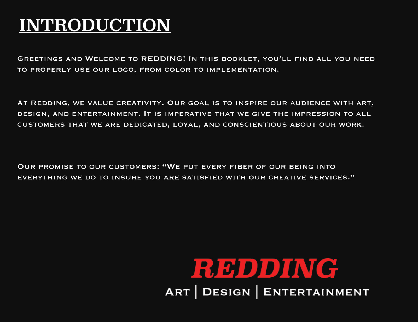 Introduction Page