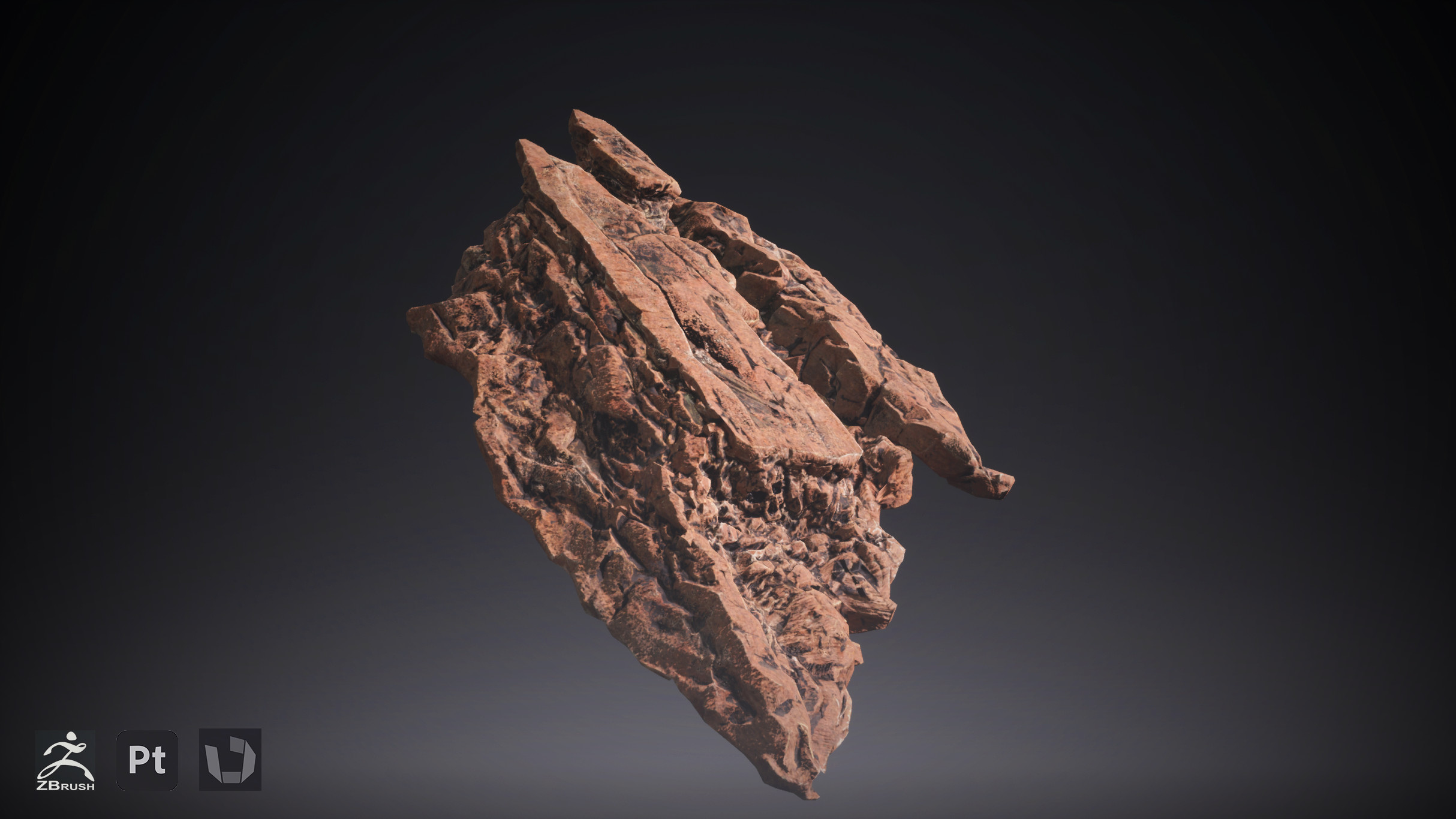 Hero Prop. 
Sculpted in Zbrush, and Textured using RGB masks made with Substance Painter.
