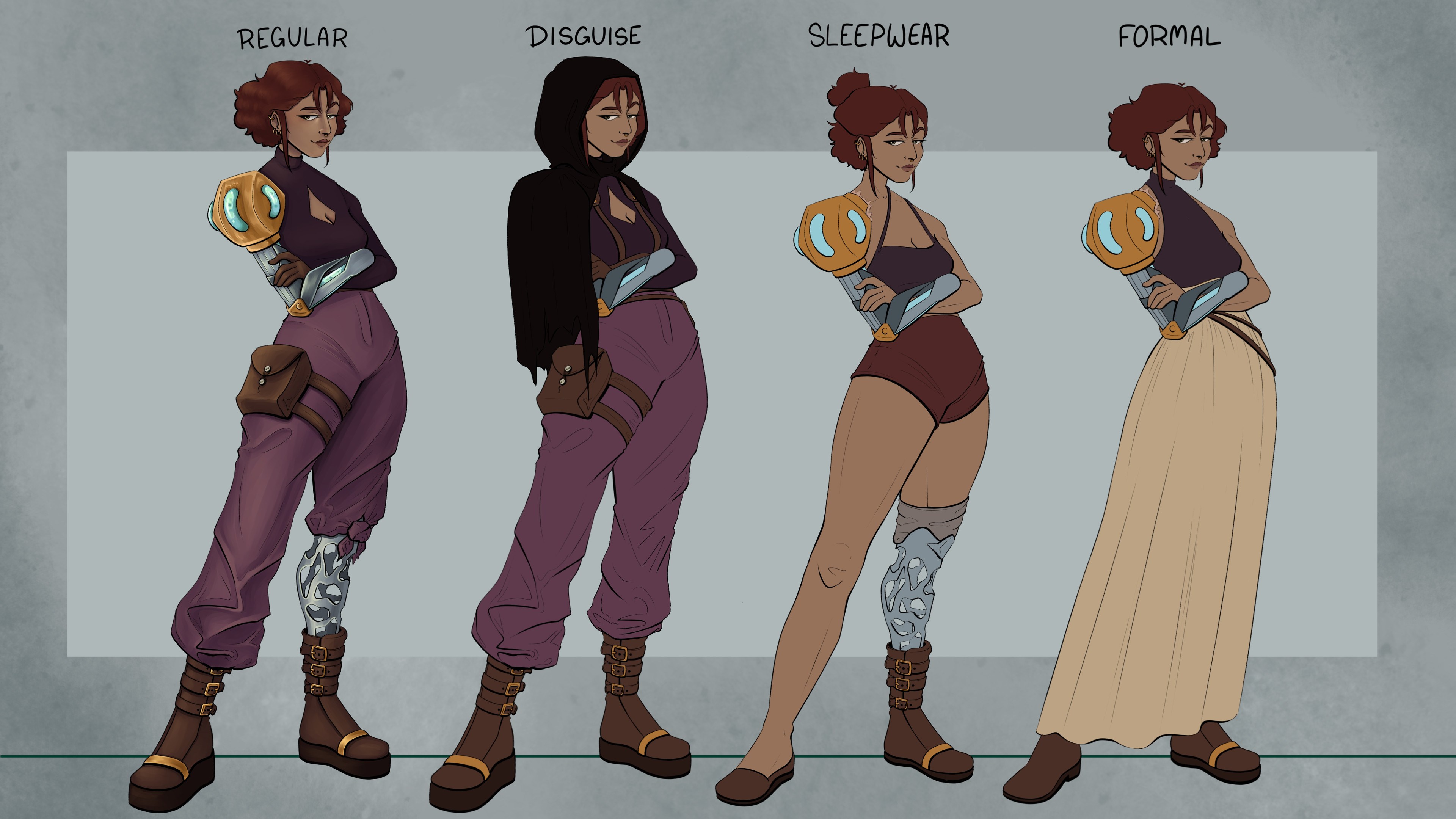 Val alternate outfits