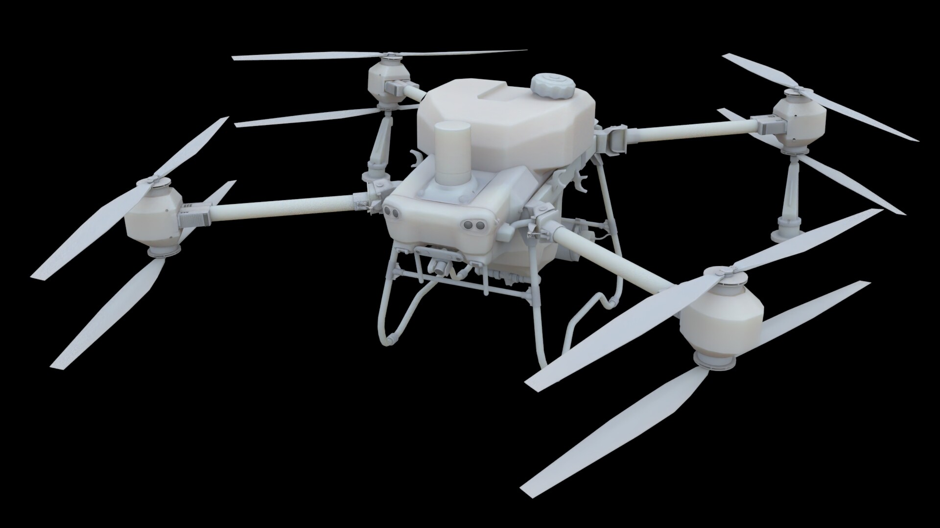 ArtStation DJI AGRAS T50 Agriculture Drone Model 3D modeling