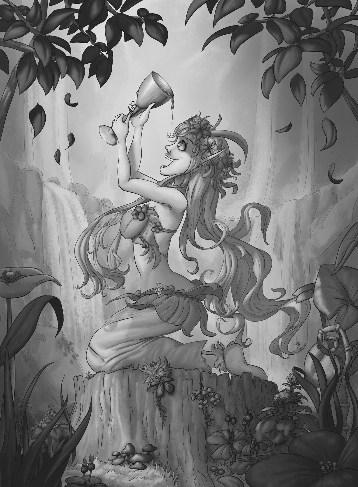 levels before color incrustation