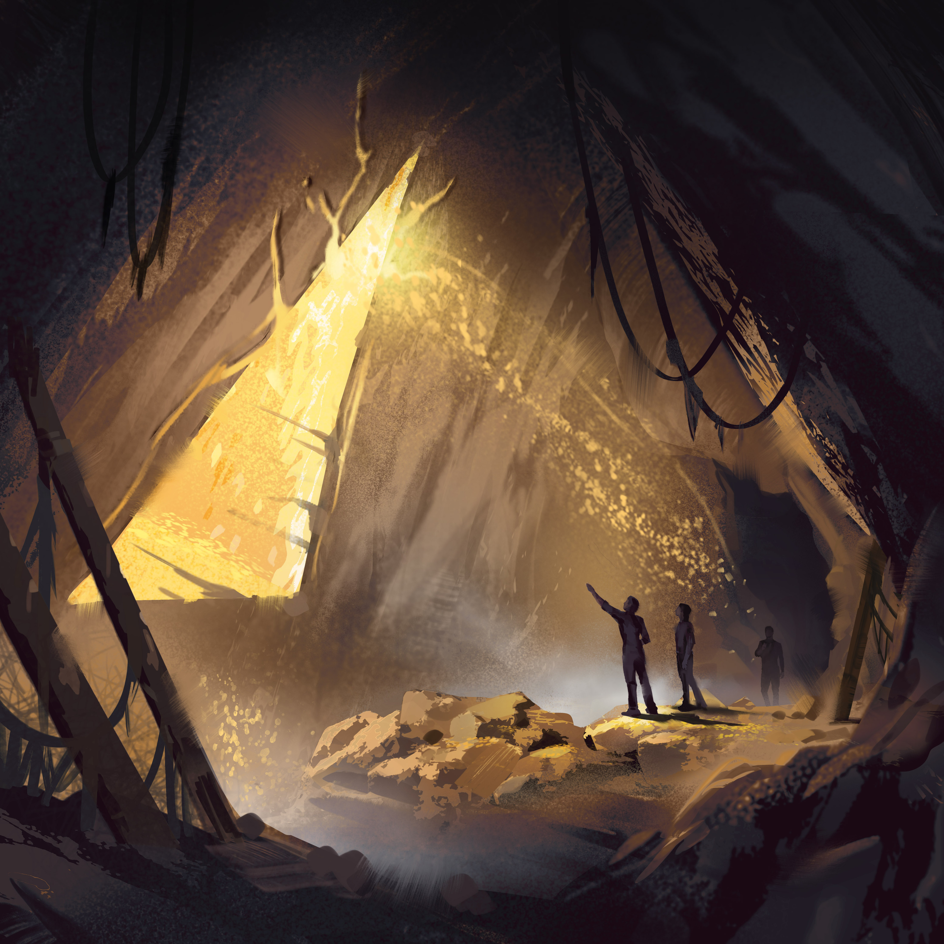 Marketing key art for Longdue Games, representing an unannounced psychological roleplaying game.