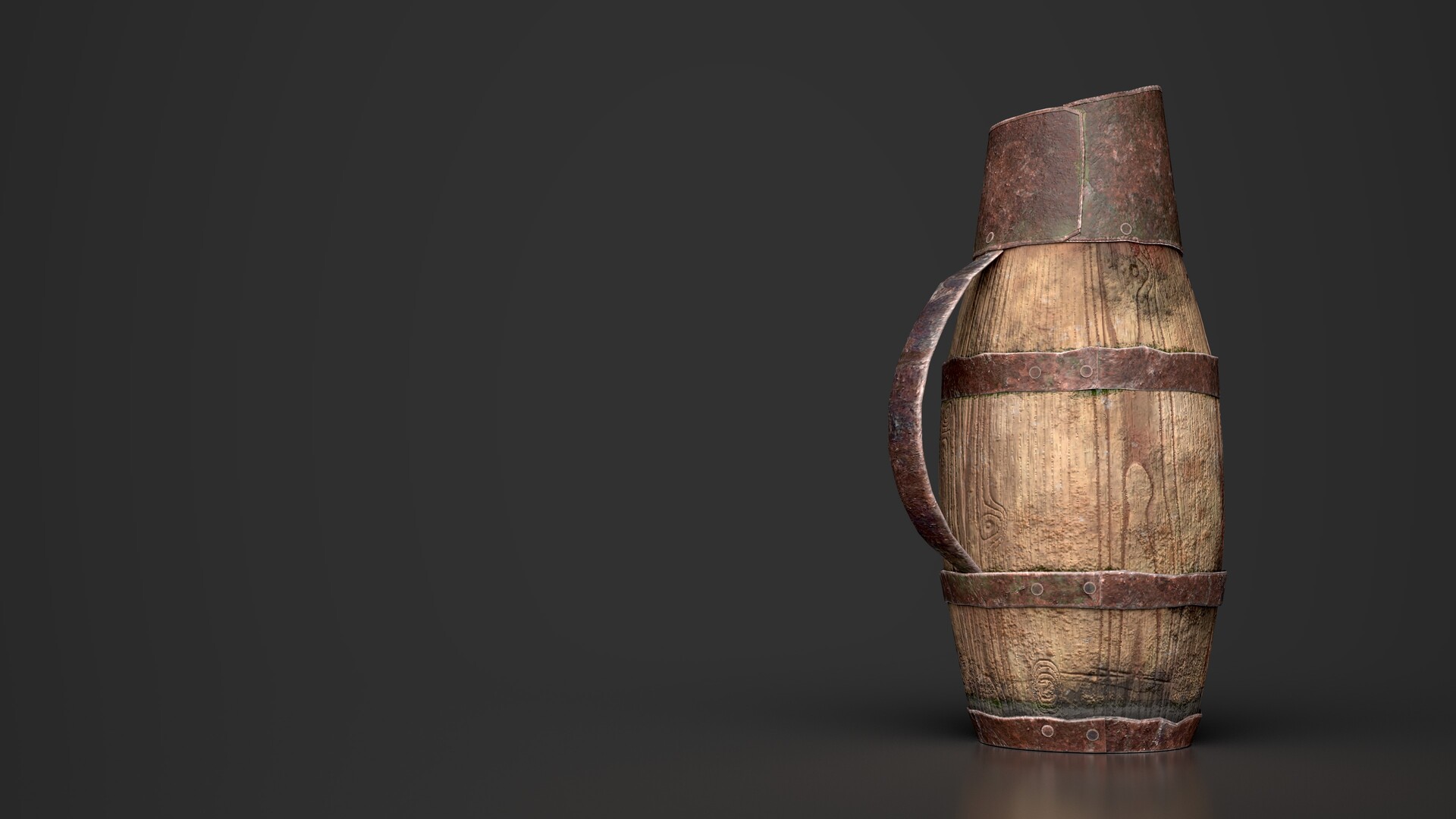Wooden Poster Pitcher 1 main image 0