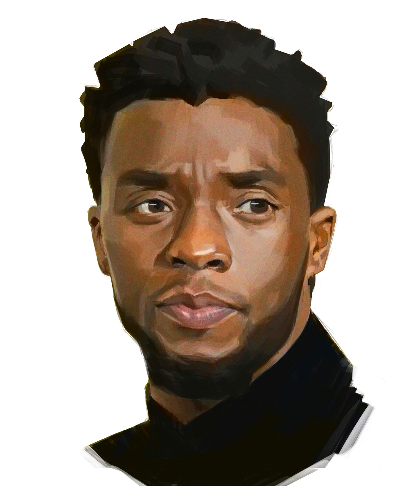 Daily Practice #63: Chadwick Boseman +Timelapse 