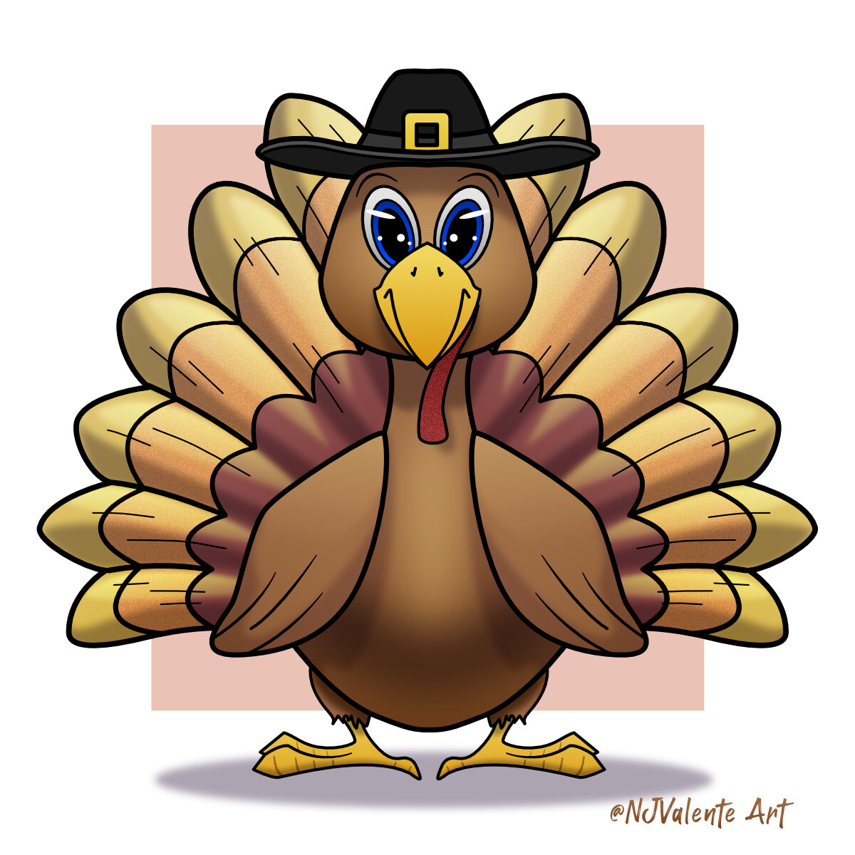 Turkey Vector Art Illustration