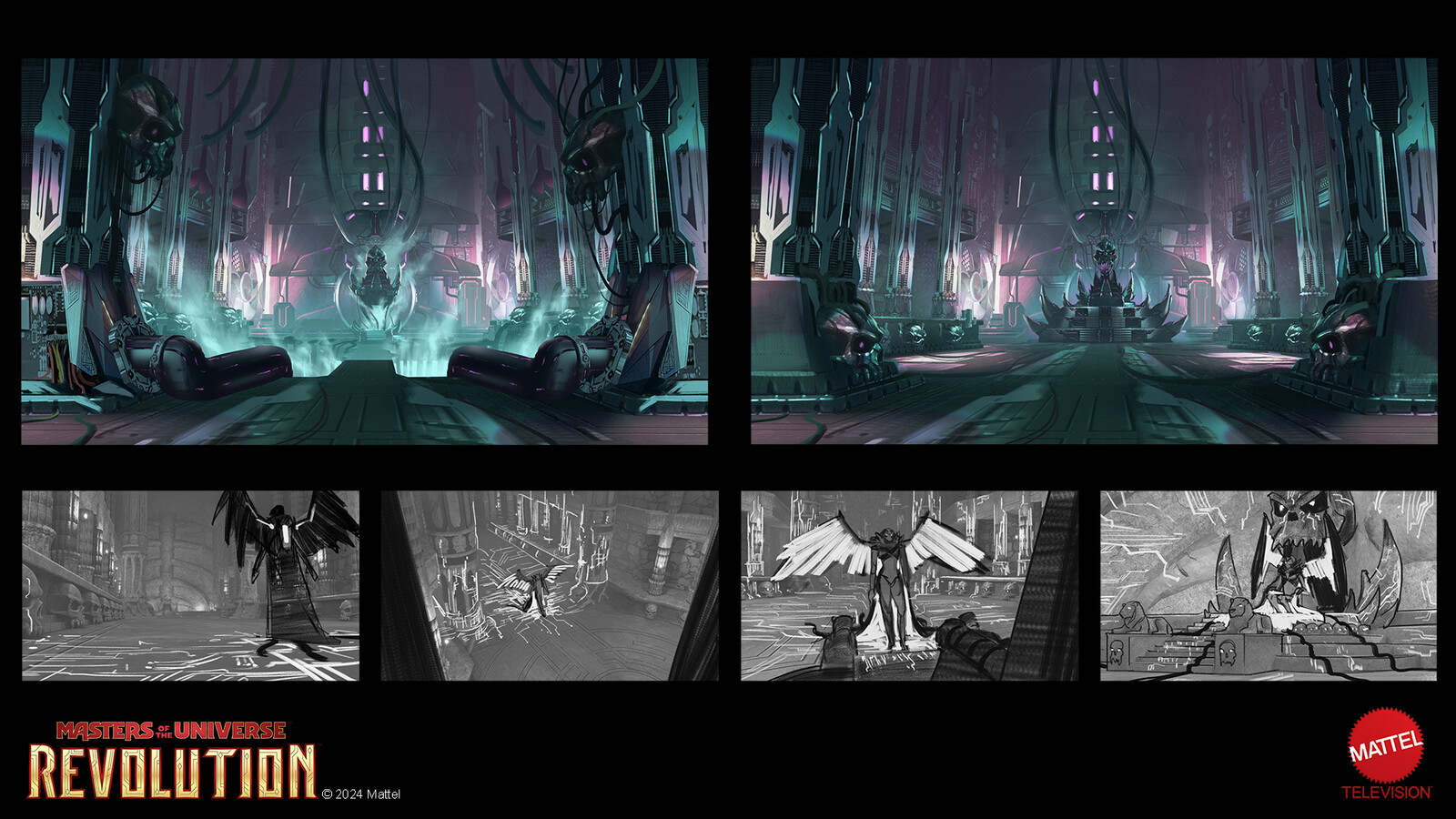 Technified Castle Grayskull Interior