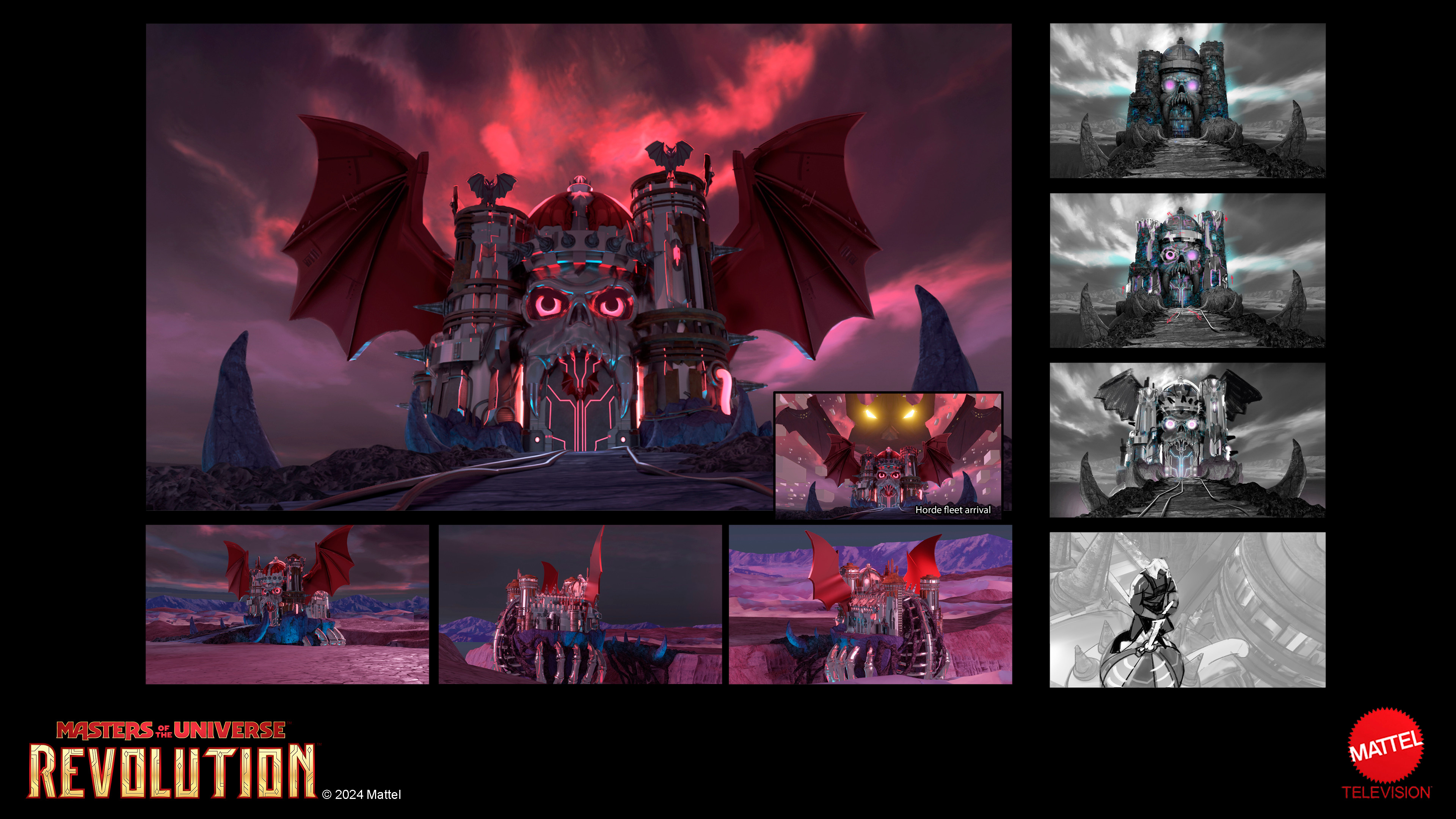 Technified Castle Grayskull Exterior