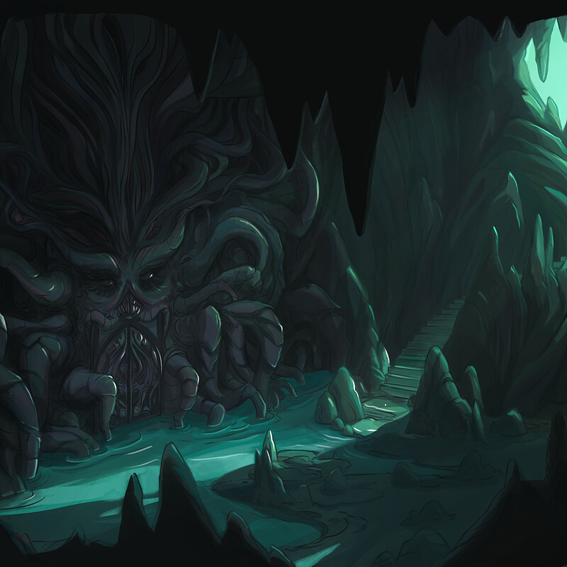 The Sunken God isometric