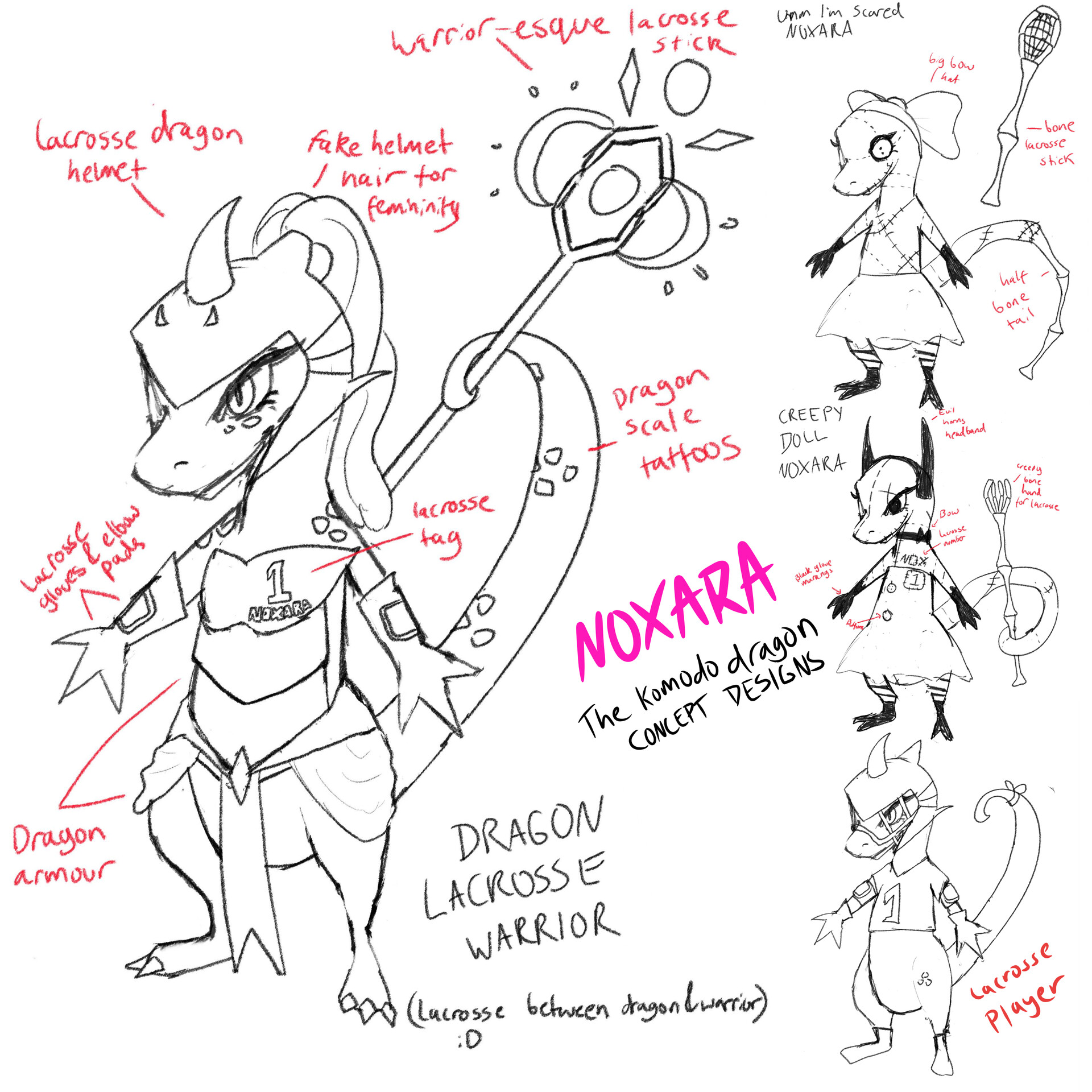 ArtStation - Noxara: Tether Brawl (character concept)