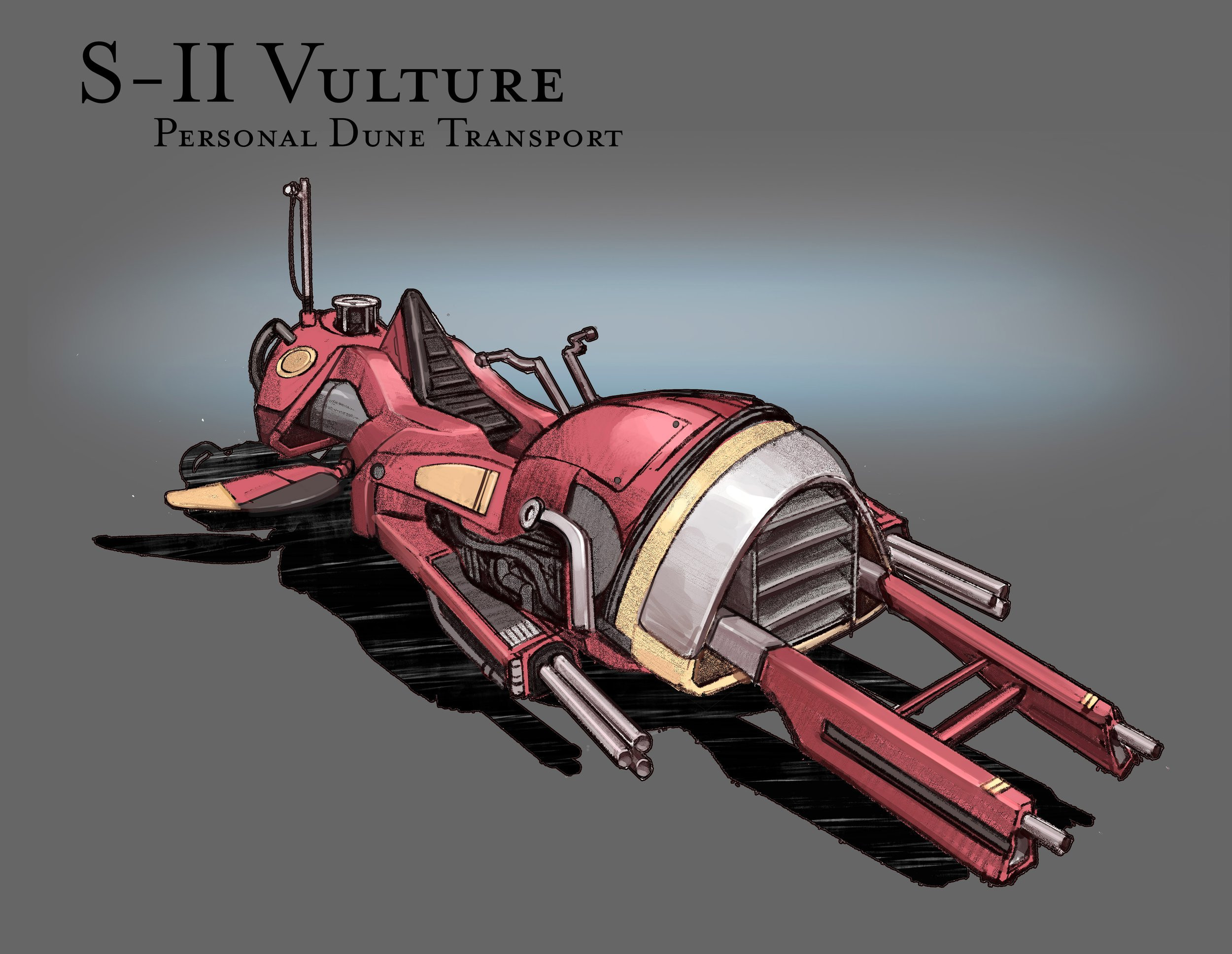 The Defector's main ride. Even while hunting for Dewdrops and evading his former "friends," he finds time to buff out every scratch.
