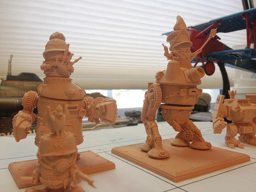 More of the great 3D prints that I had to inspect before sending them to the factory in China.