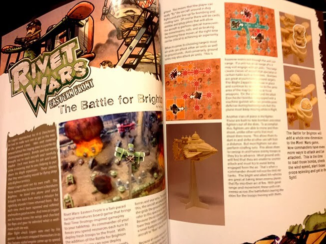 A great article on the Rivet Wars game and its production.