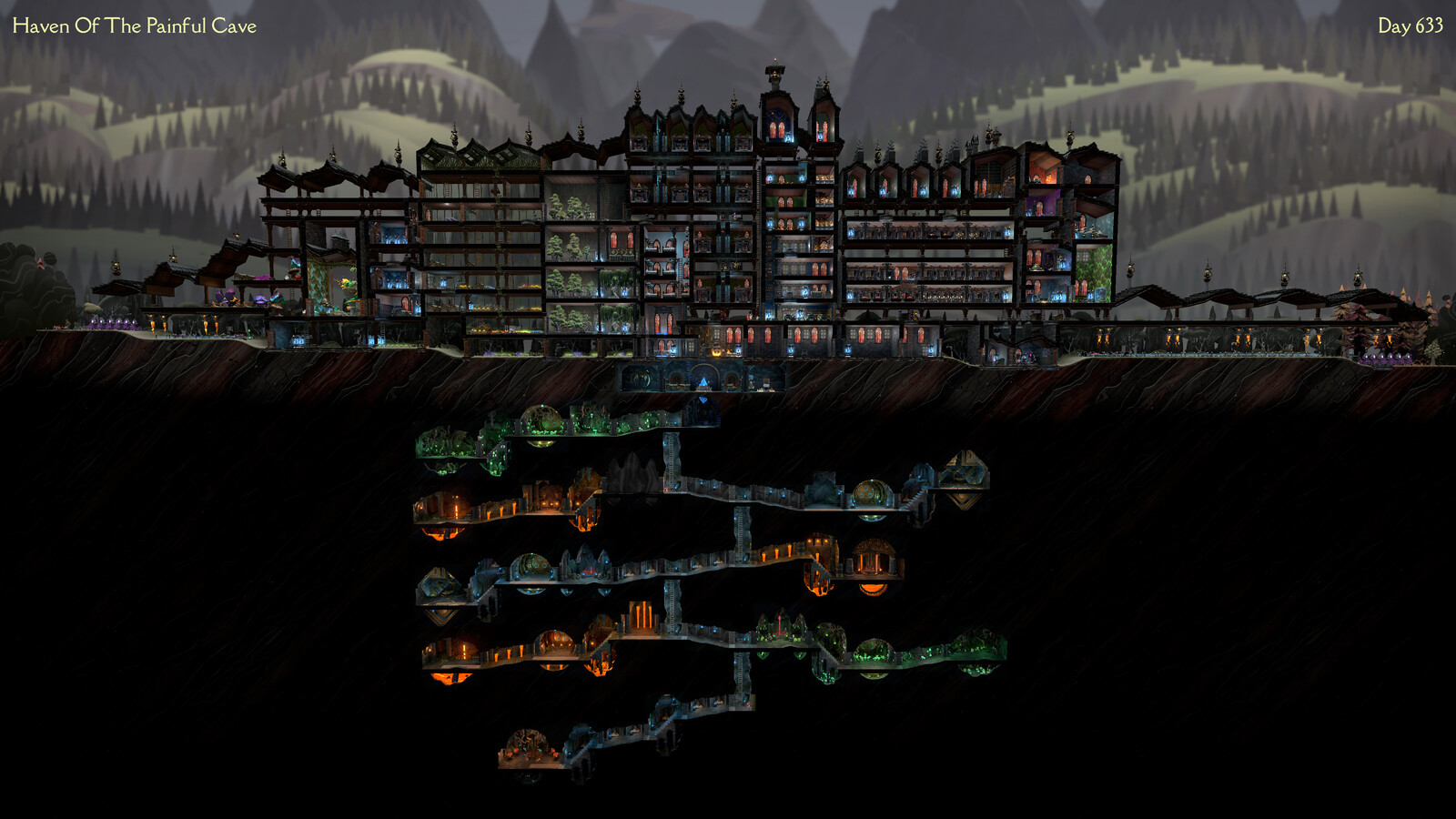 A massive school designed by one of our players.