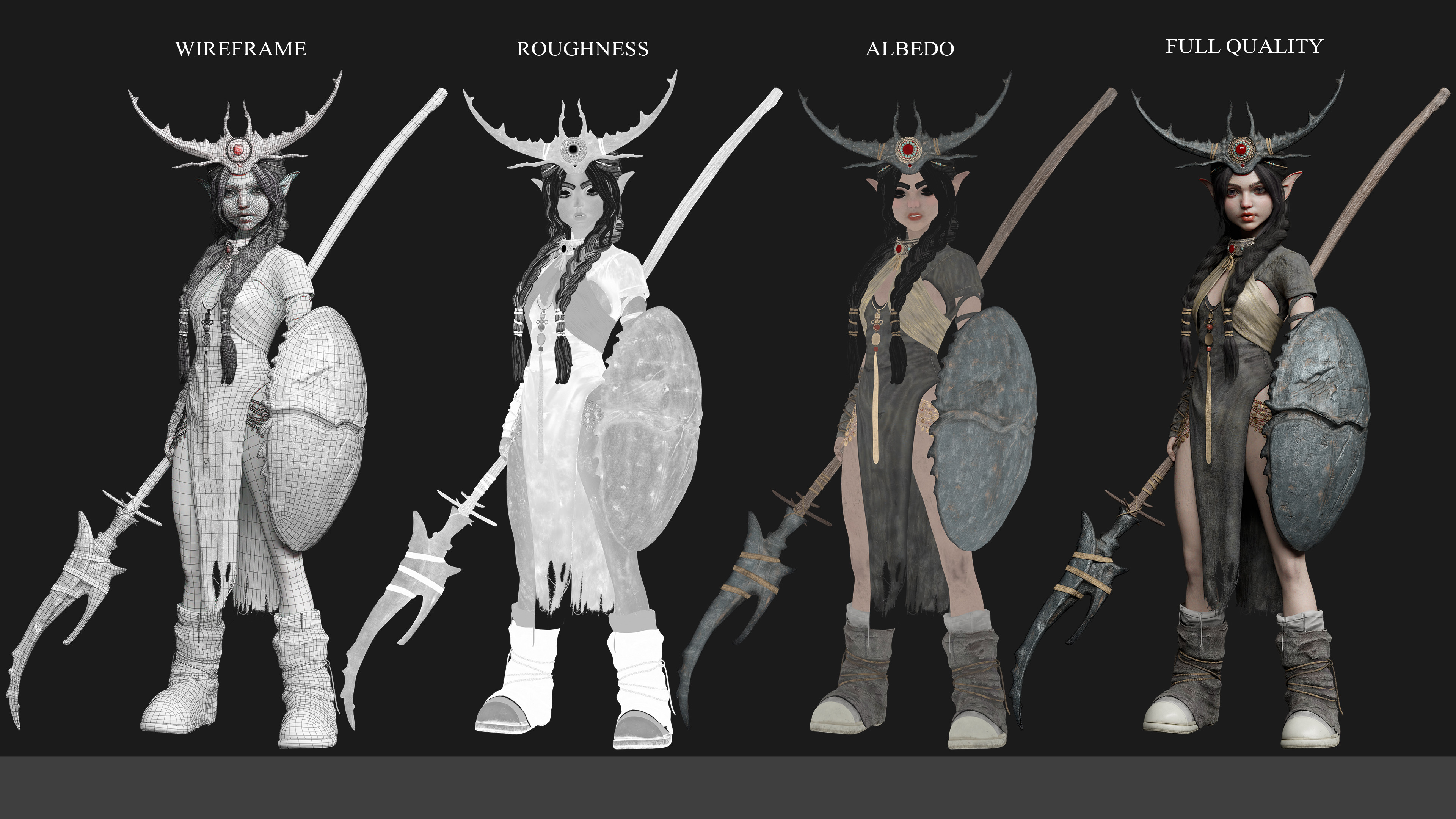 3D Game Ready Character 