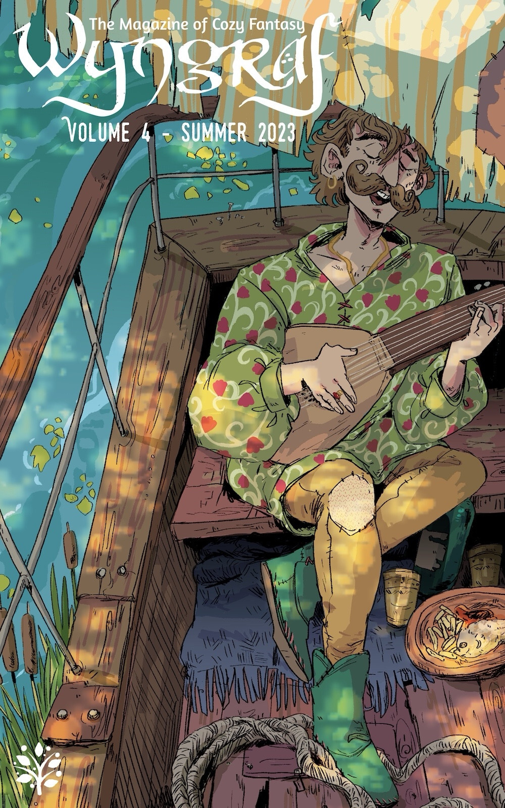 cover illustration for Wyngraf volume 4, 2023